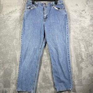 Riders Jeans Men's 30 x 30‎ Blue Straight Leg Medium Wash Denim Y2K 2000s